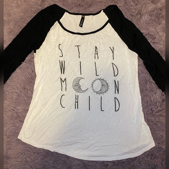 Tops - Stay Wild Moon Child t